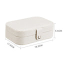 Jewelry Box Makeup Organizers Jewelry Casket Storage Acessorios Box Travel Small Collection Case Woman Necklace Earrings Rings