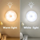 LED Motion Sensor Light - Cordless, 3 Lighting Modes