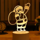 3D Night Light LED Table Light Creative Gift Bedhead Light Small Gift Valentine's Day Children's Day Gift