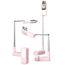 Portable Retractable Wireless Dimmable LED Selfie Fill Light Lamp For Live Video Phone Holder Stand