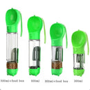 3 in 1 portable Dog water bottle + feeder