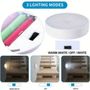 LED Motion Sensor Light - Cordless, 3 Lighting Modes
