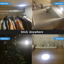 LED Motion Sensor Light - Cordless, 3 Lighting Modes